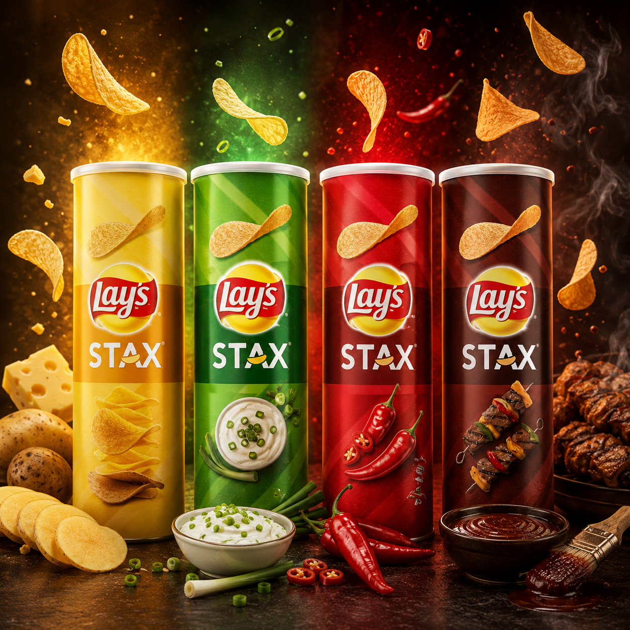 Lay's Stax — Packaging Design